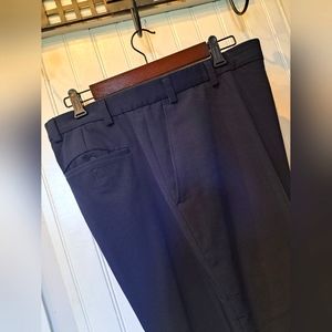Men's Big & Tall George Navy Blue Dress Slacks